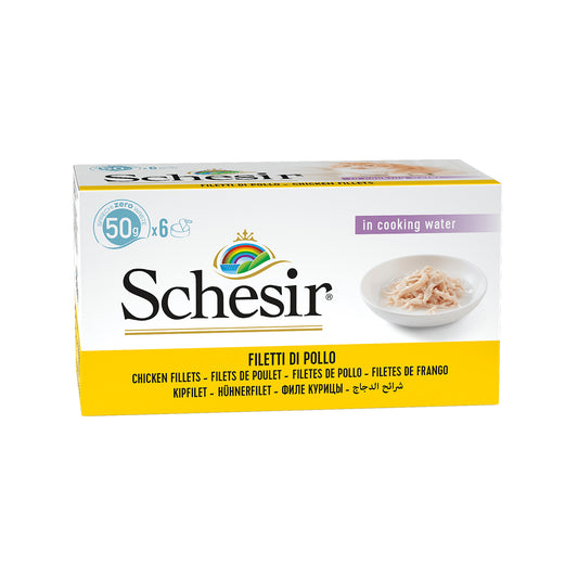 SCHESIR 8 X (6 X 50 G) HUHNERFILET           