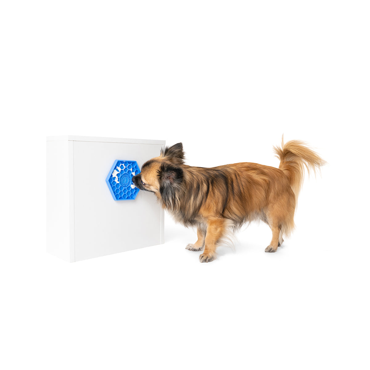 KIWI LECKMATTE HEXA MINI BLAU