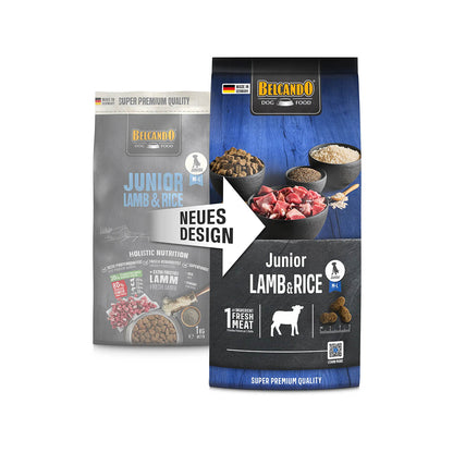JUNIOR LAMB & RICE 4 KG BELCANDO
