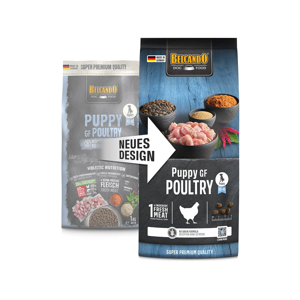 PUPPY GF POULTRY 1 KG BELCANDO